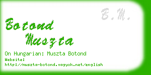 botond muszta business card